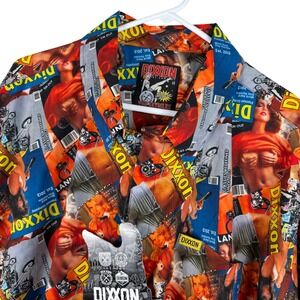 Dixxon Flannel Company The Articles Party Button Up Shirt Mens 4X Multicolor NWT